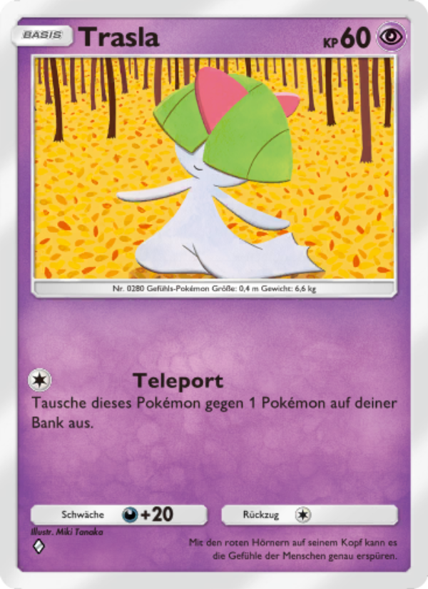 Trasla 068 — Space-Time Smackdown (German Pokémon TCG card)