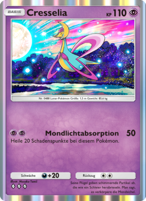 Cresselia 079 — Space-Time Smackdown (German Pokémon TCG card)