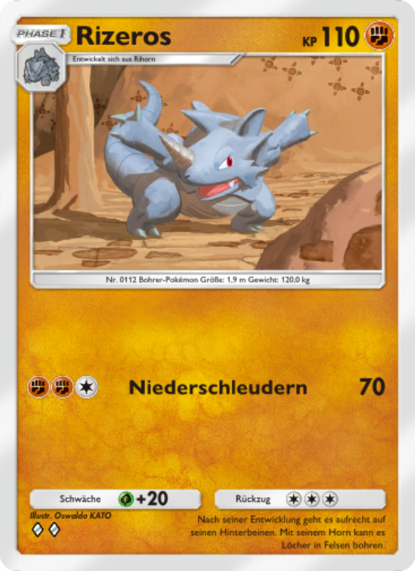 Rizeros 081 — Space-Time Smackdown (German Pokémon TCG card)