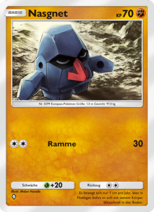 Nasgnet 086 — Space-Time Smackdown (German Pokémon TCG card)