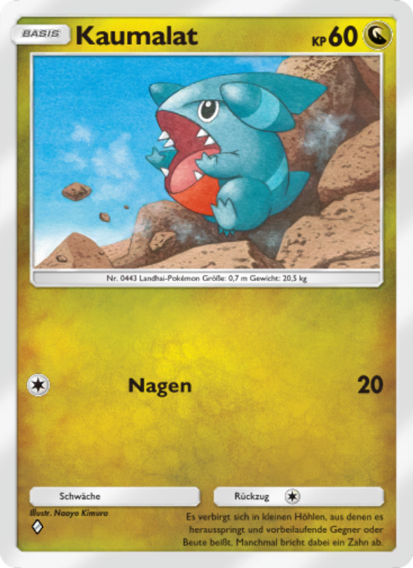 Kaumalat 121 — Space-Time Smackdown (German Pokémon TCG card)