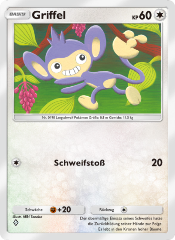 Griffel 130 — Space-Time Smackdown (German Pokémon TCG card)