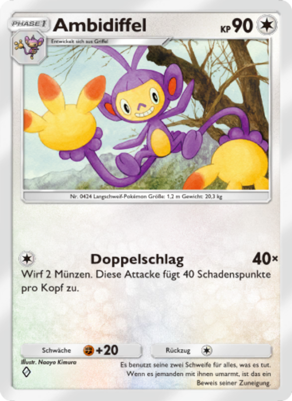 Ambidiffel 131 — Space-Time Smackdown (German Pokémon TCG card)