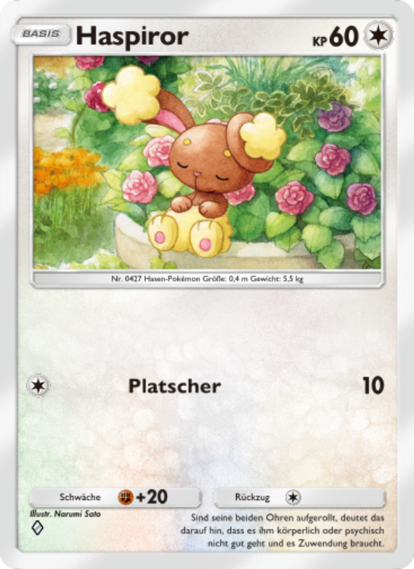 Haspiror 137 — Space-Time Smackdown (German Pokémon TCG card)