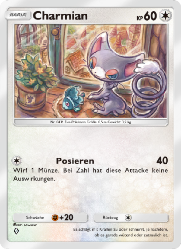 Charmian 139 — Space-Time Smackdown (German Pokémon TCG card)