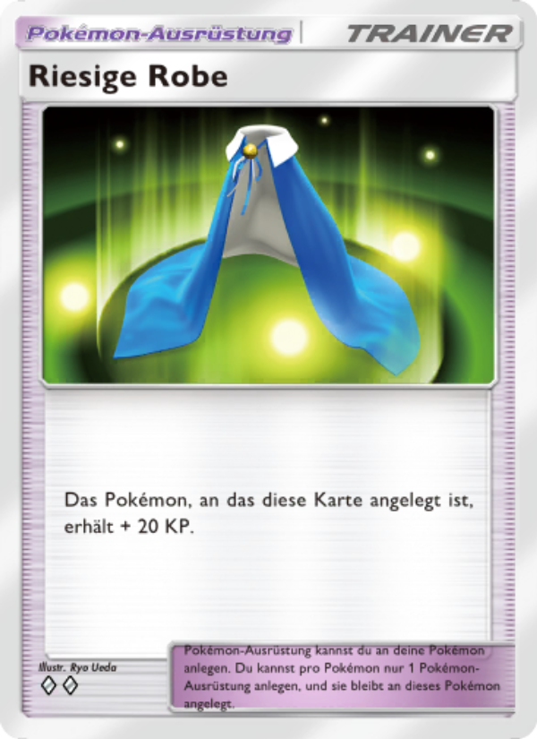 Riesige Robe 147 — Space-Time Smackdown (German Pokémon TCG card)