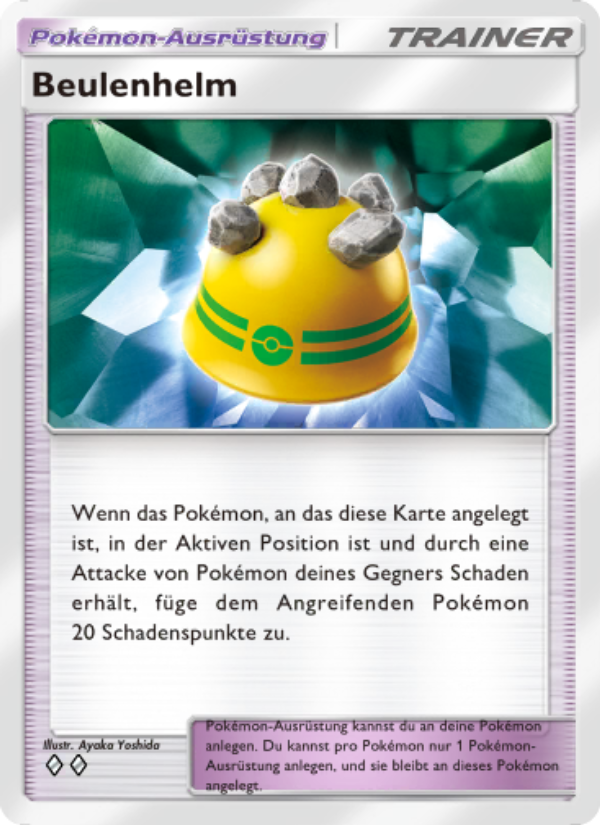 Beulenhelm 148 — Space-Time Smackdown (German Pokémon TCG card)