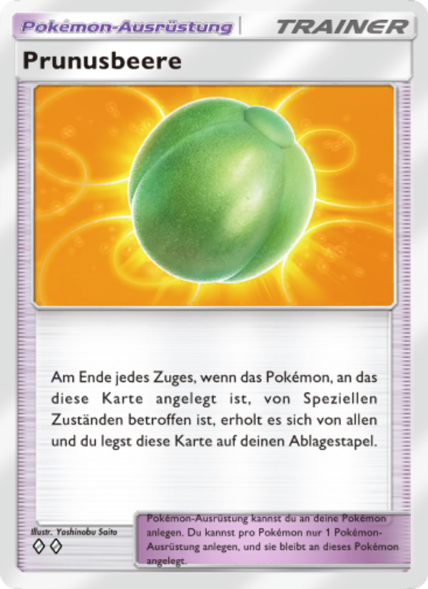 Prunusbeere 149 — Space-Time Smackdown (German Pokémon TCG card)