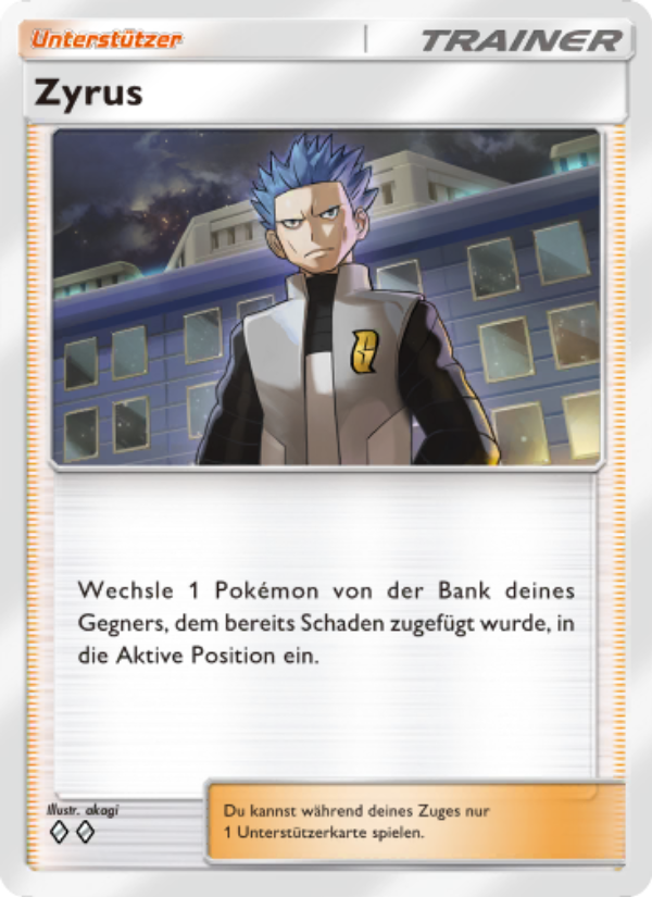 Zyrus 150 — Space-Time Smackdown (German Pokémon TCG card)