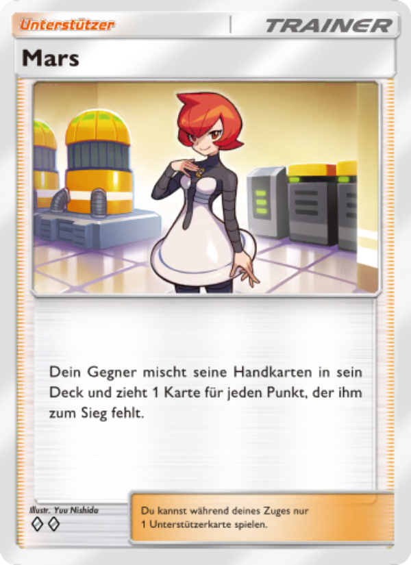 Mars 155 — Space-Time Smackdown (German Pokémon TCG card)