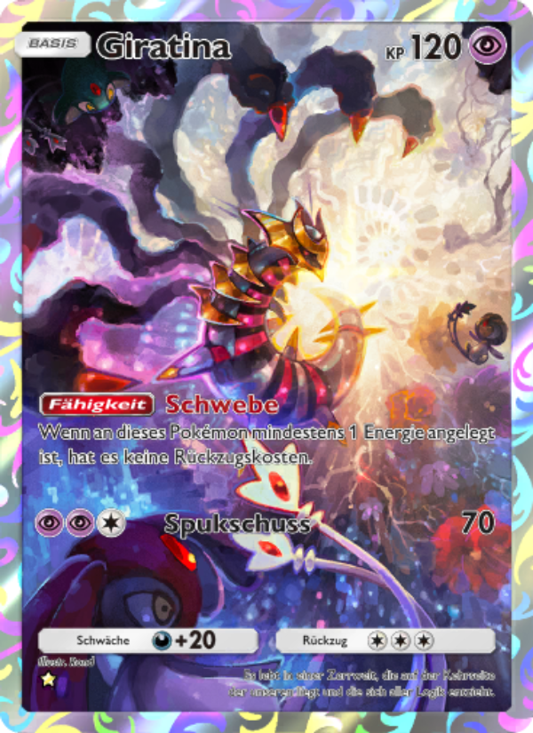 Giratina 167 — Space-Time Smackdown (German Pokémon TCG card)