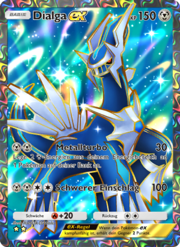 Dialga-ex 188 — Space-Time Smackdown (German Pokémon TCG card)