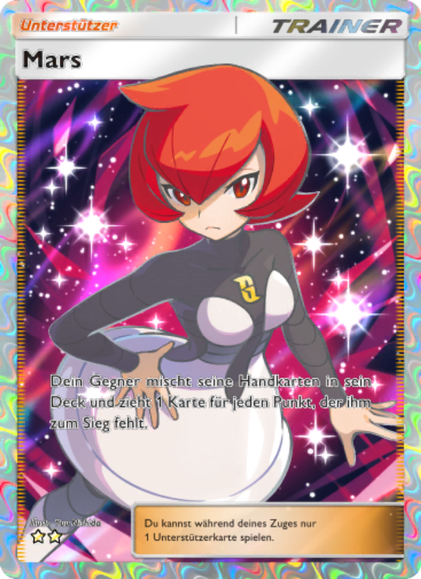 Mars 195 — Space-Time Smackdown (German Pokémon TCG card)
