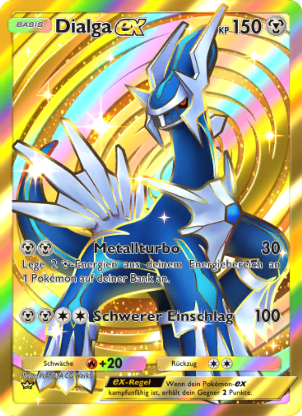 Dialga-ex 207 — Space-Time Smackdown (German Pokémon TCG card)
