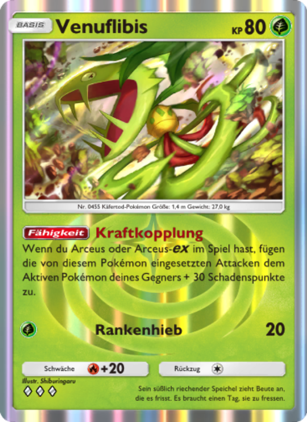 Venuflibis 009 — Triumphant Light (German Pokémon TCG card)