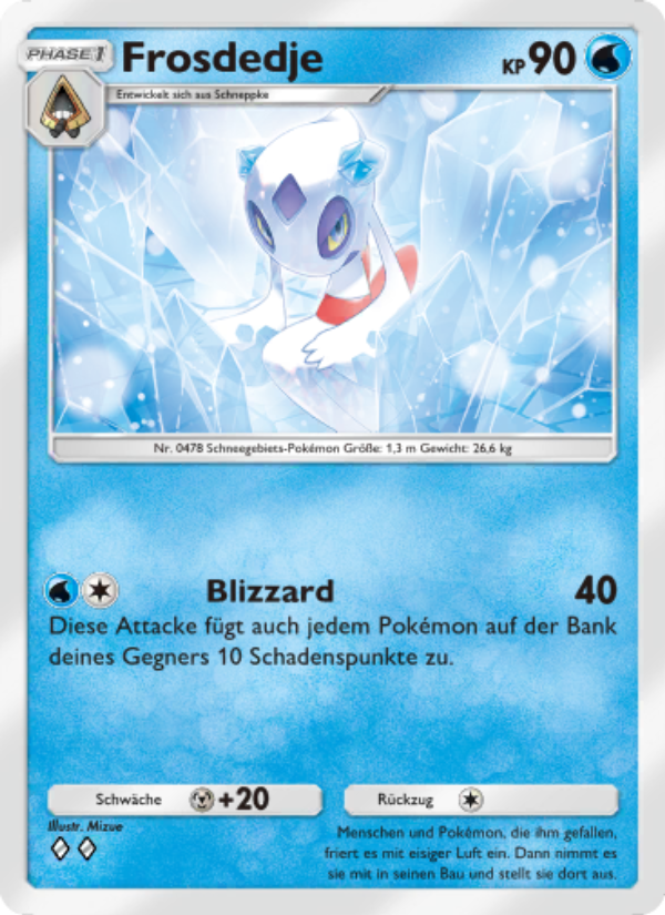 Frosdedje 019 — Triumphant Light (German Pokémon TCG card)