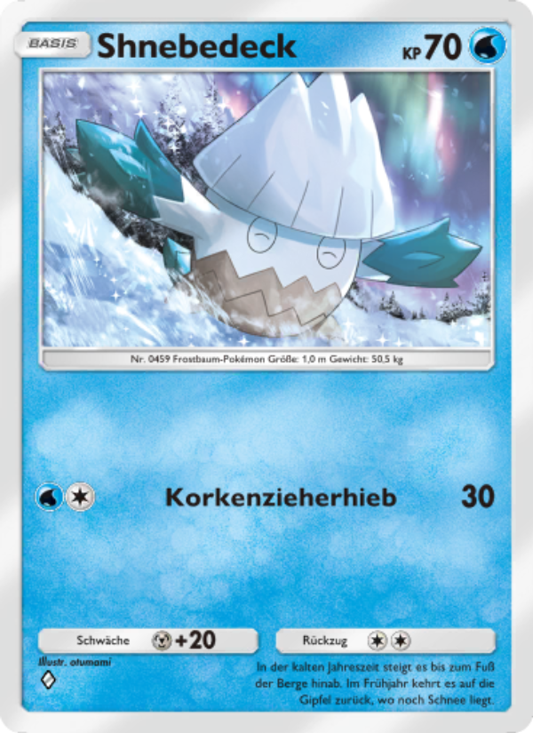 Shnebedeck 020 — Triumphant Light (German Pokémon TCG card)