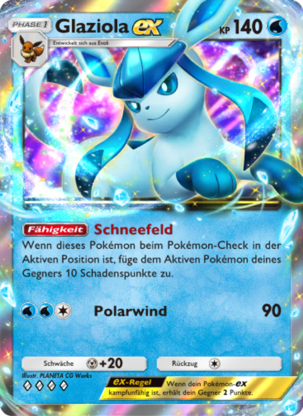 Glaziola-ex 022 — Triumphant Light (German Pokémon TCG card)