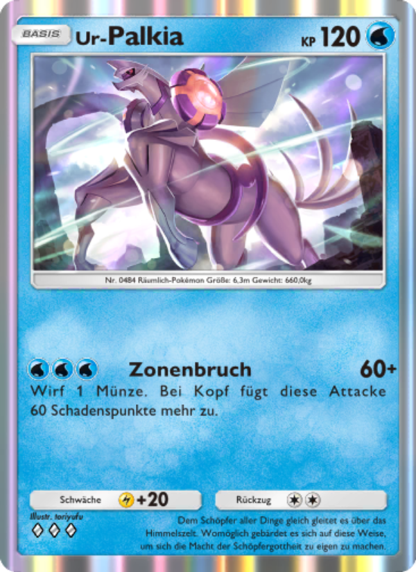 Ur-Palkia 023 — Triumphant Light (German Pokémon TCG card)