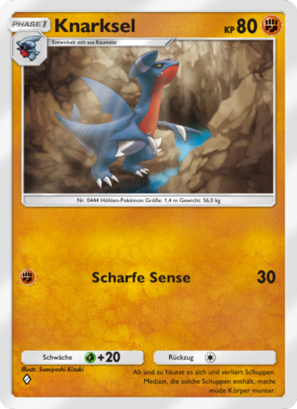 Knarksel 046 — Triumphant Light (German Pokémon TCG card)