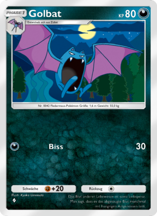 Golbat 049 — Triumphant Light (German Pokémon TCG card)