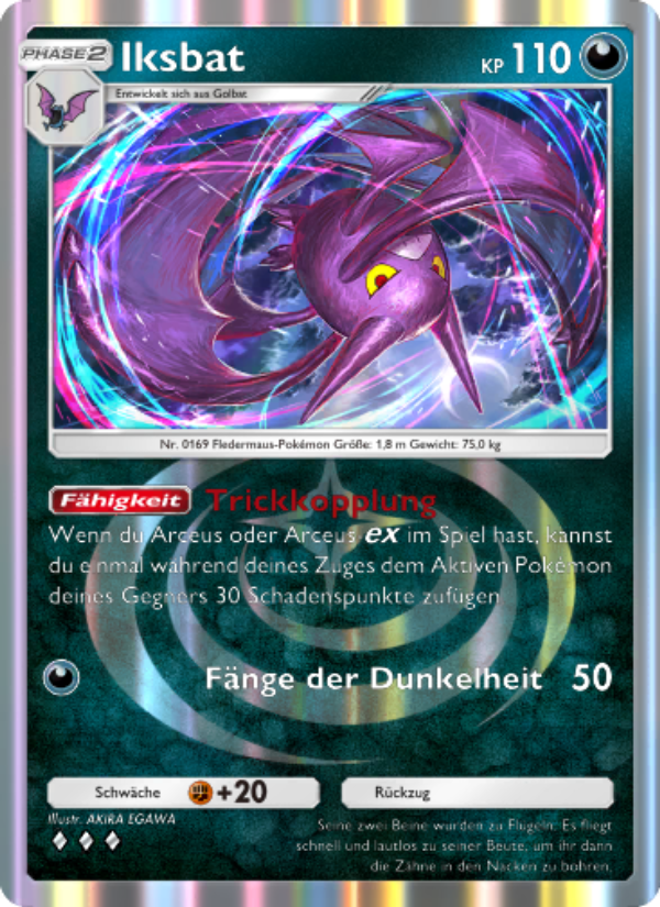 Iksbat 050 — Triumphant Light (German Pokémon TCG card)