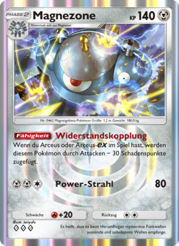 Magnezone 055 — Triumphant Light (German Pokémon TCG card)