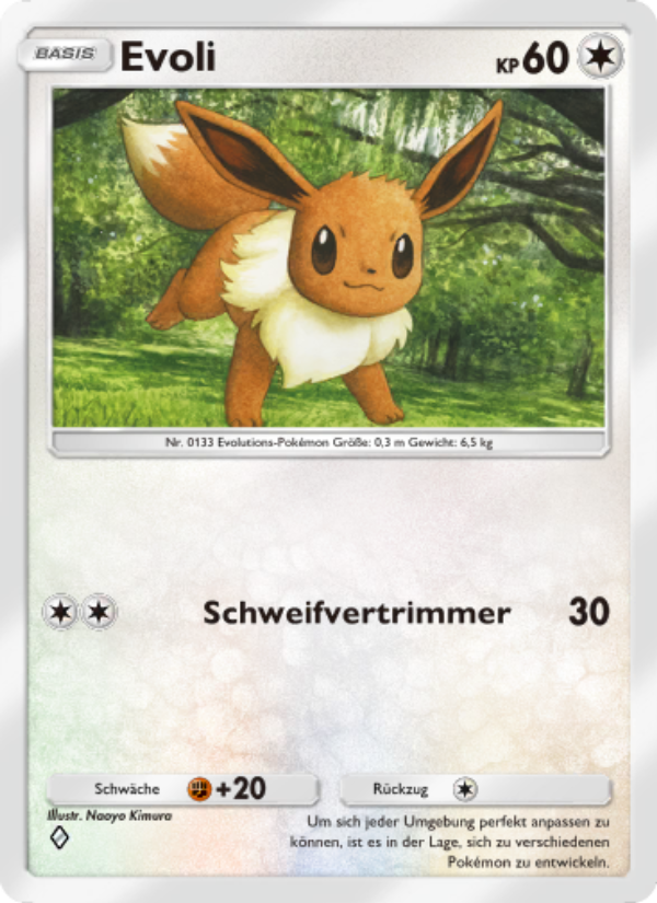 Evoli 062 — Triumphant Light (German Pokémon TCG card)