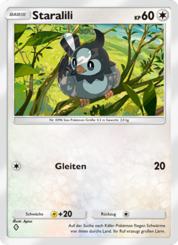 Staralili 066 — Triumphant Light (German Pokémon TCG card)