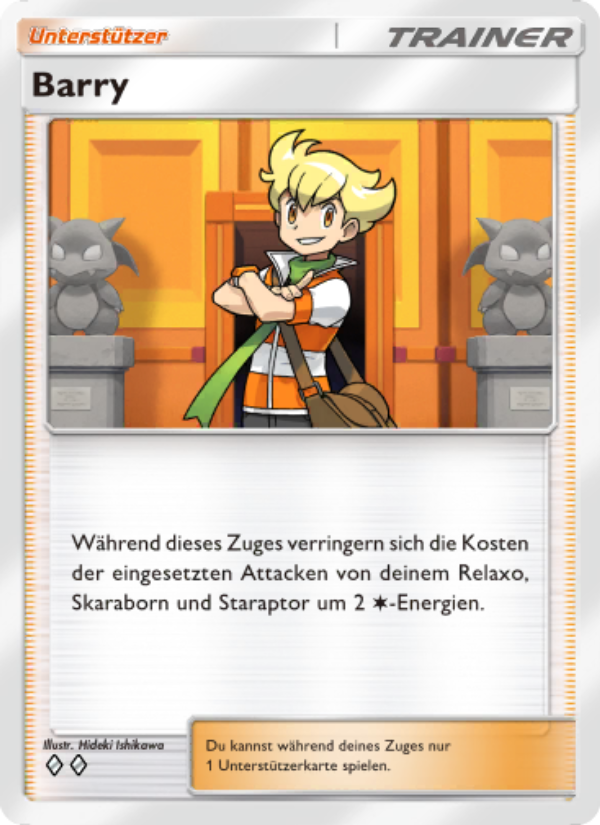 Barry 074 — Triumphant Light (German Pokémon TCG card)