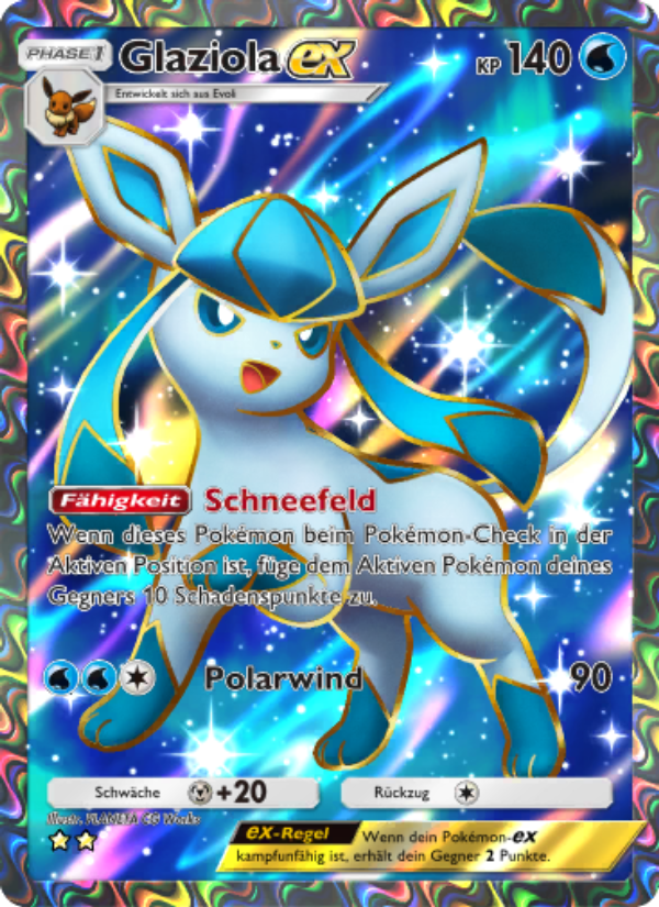 Glaziola-ex 083 — Triumphant Light (German Pokémon TCG card)
