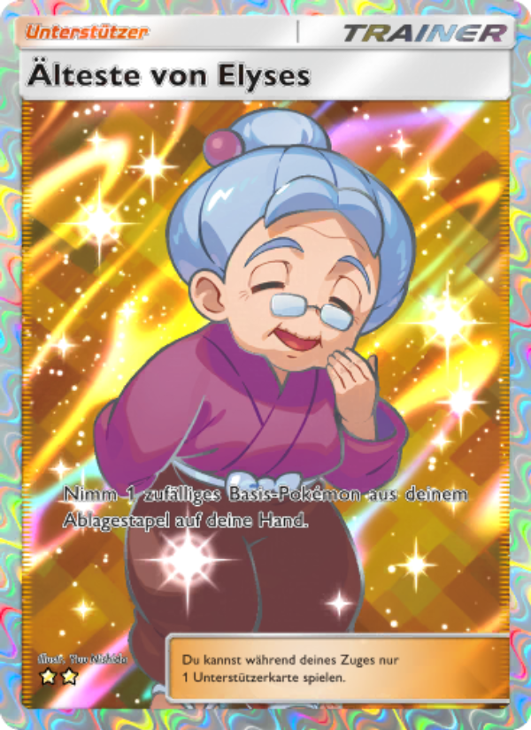Älteste von Elyses 088 — Triumphant Light (German Pokémon TCG card)