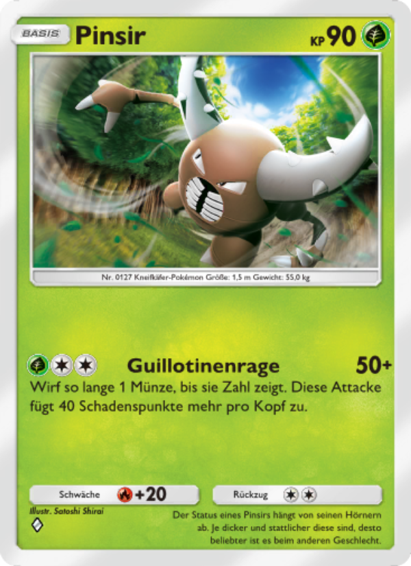 Pinsir 004 — Shining Revelry (German Pokémon TCG card)