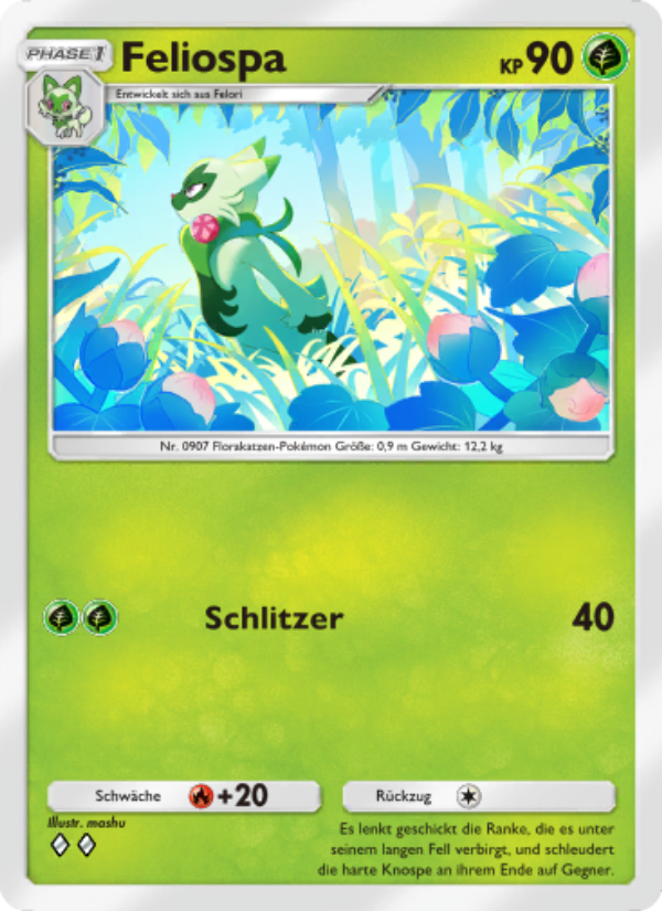 Feliospa 006 — Shining Revelry (German Pokémon TCG card)