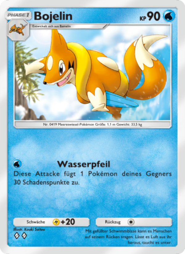 Bojelin 017 — Shining Revelry (German Pokémon TCG card)