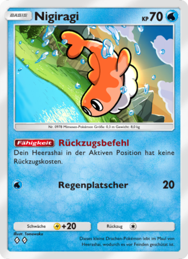 Nigiragi 021 — Shining Revelry (German Pokémon TCG card)