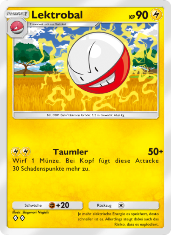 Lektrobal 024 — Shining Revelry (German Pokémon TCG card)