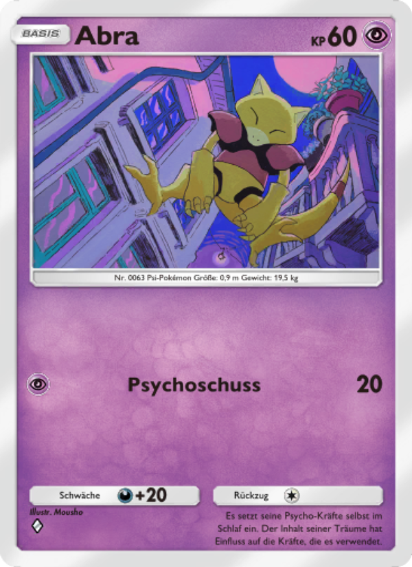 Abra 029 — Shining Revelry (German Pokémon TCG card)
