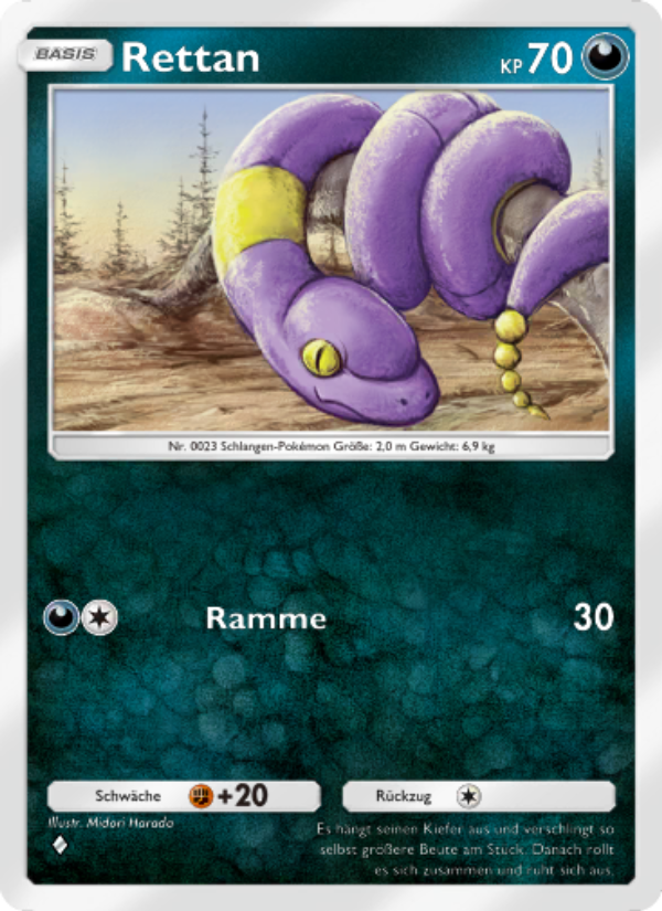Rettan 045 — Shining Revelry (German Pokémon TCG card)