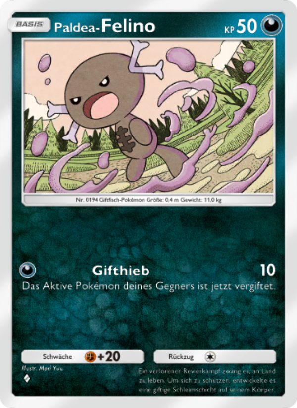 Paldea-Felino 047 — Shining Revelry (German Pokémon TCG card)