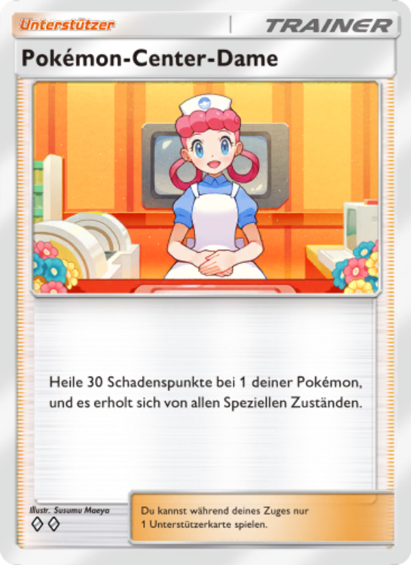 Pokémon-Center-Dame 070 — Shining Revelry (German Pokémon TCG card)