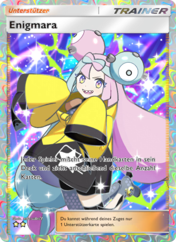 Enigmara 088 — Shining Revelry (German Pokémon TCG card)