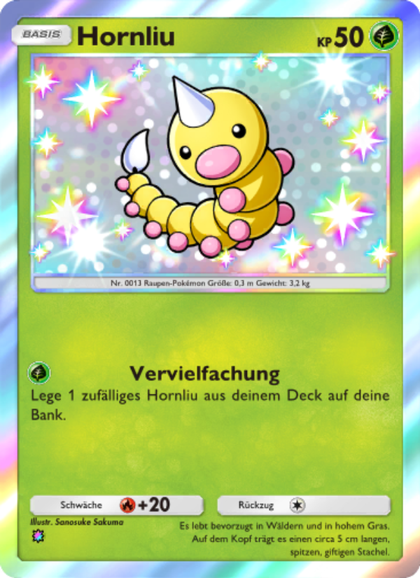 Hornliu 097 — Shining Revelry (German Pokémon TCG card)