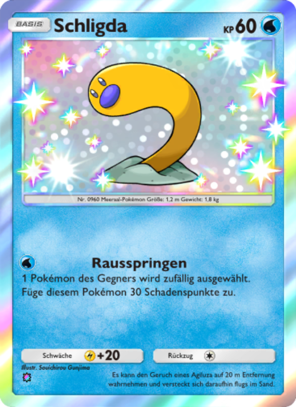 Schligda 101 — Shining Revelry (German Pokémon TCG card)