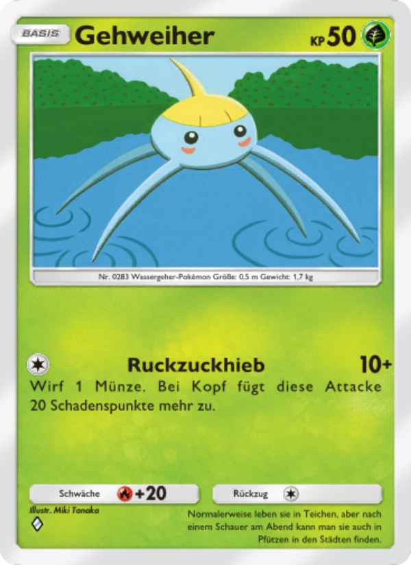 Gehweiher 003 — Celestial Guardians (German Pokémon TCG card)