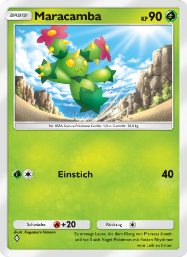 Maracamba 005 — Celestial Guardians (German Pokémon TCG card)