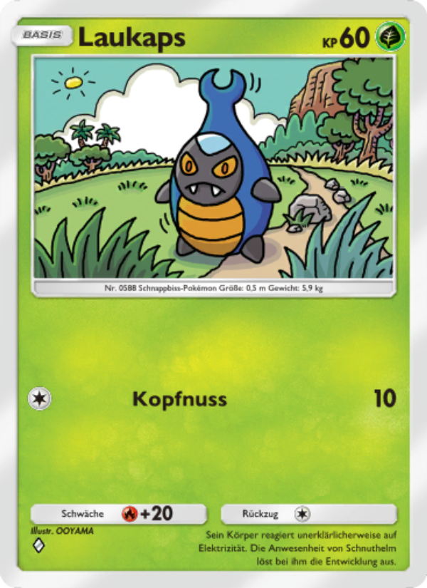Laukaps 006 — Celestial Guardians (German Pokémon TCG card)