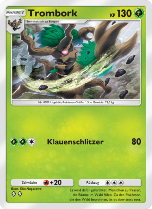 Trombork 008 — Celestial Guardians (German Pokémon TCG card)