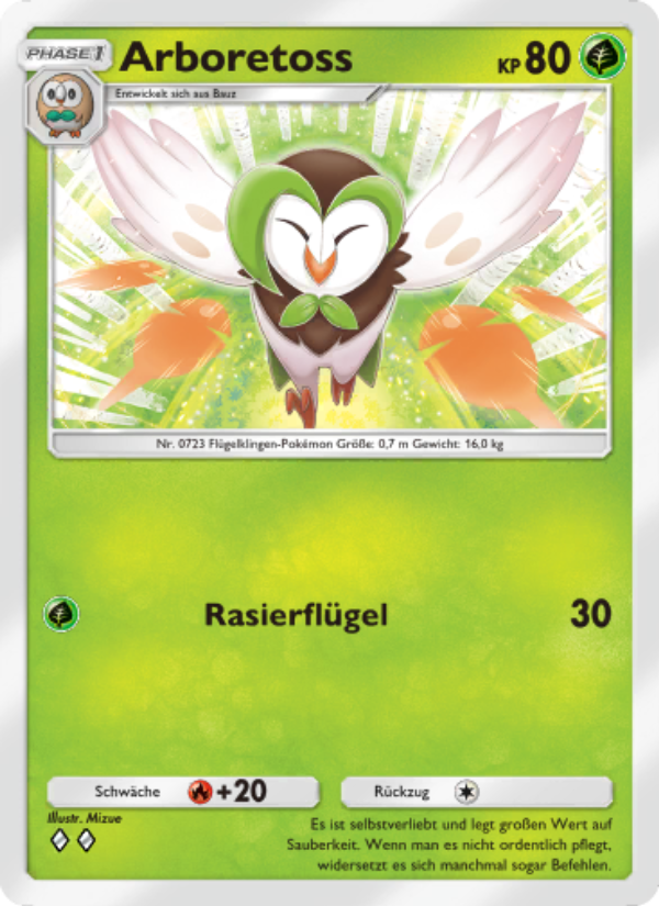 Arboretoss 011 — Celestial Guardians (German Pokémon TCG card)