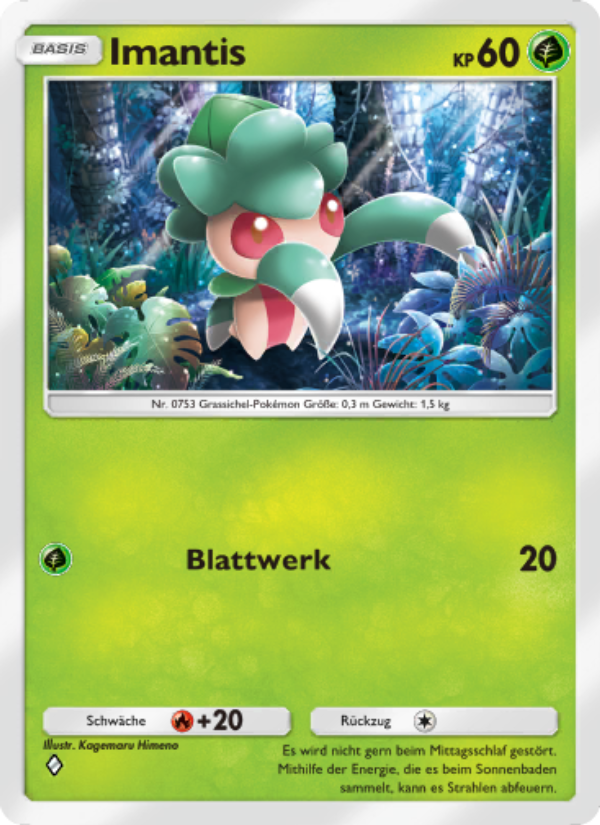 Imantis 014 — Celestial Guardians (German Pokémon TCG card)